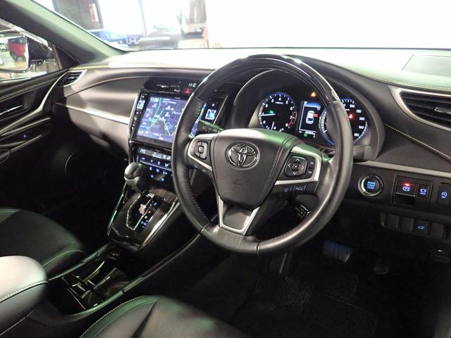 ハリアー プレミアム 禁煙/社外10インチナビ(CD・DVD・BT接続)/バックカメラ/フルセグ/サンルーフ/ETC/ドラレコ/LEDヘッドライト/レーダークルーズコントロール/パワーテールゲート/トヨタセーフティセンス(19枚目)