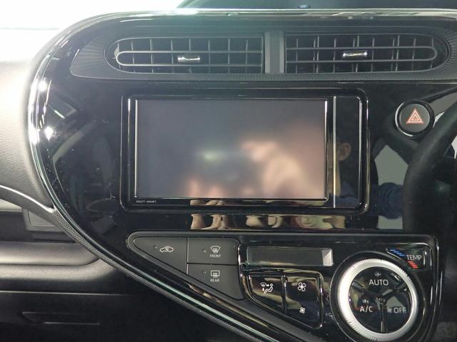 アクア Sスタイルブラック トヨタセーフティセンス/禁煙/純正ナビ(CD・DVD・BT接続)/フルセグTV/パノラミックビューモニター/ETC/前後ドラレコ/LEDヘッドライト/オートハイビーム/車線逸脱警報(7枚目)