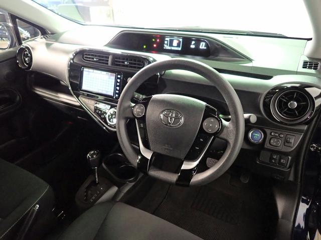 アクア Sスタイルブラック トヨタセーフティセンス/禁煙/純正ナビ(CD・DVD・BT接続)/フルセグTV/パノラミックビューモニター/ETC/前後ドラレコ/LEDヘッドライト/オートハイビーム/車線逸脱警報(19枚目)