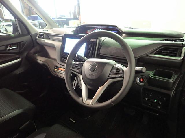 ソリオバンディット ハイブリッドMV 4WD/禁煙/純正9インチナビ(CD・DVD・BT接続)/フルセグ/全方位カメラ/パーキングセンサー/ETC/ドラレコ/両側パワースライド/LEDヘッドライト/デュアルカメラブレーキサポート(19枚目)