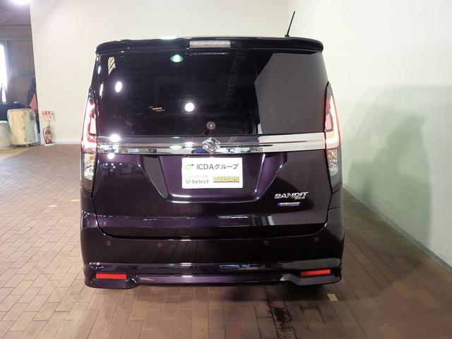 ソリオバンディット ハイブリッドMV 4WD/禁煙/純正9インチナビ(CD・DVD・BT接続)/フルセグ/全方位カメラ/パーキングセンサー/ETC/ドラレコ/両側パワースライド/LEDヘッドライト/デュアルカメラブレーキサポート(31枚目)