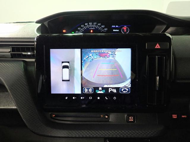 ソリオ ハイブリッドSZ デュアルカメラブレーキサポート/禁煙/純正9インチナビ(CD・DVD・BT接続)/フルセグ/全方位カメラ/LEDヘッドライト/Pセンサー/両側パワースライド/アダプティブクルーズ/シートヒーター(8枚目)