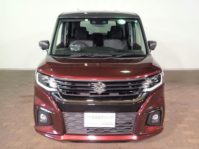 ソリオ ハイブリッドSZ デュアルカメラブレーキサポート/禁煙/純正9インチナビ(CD・DVD・BT接続)/フルセグ/全方位カメラ/LEDヘッドライト/Pセンサー/両側パワースライド/アダプティブクルーズ/シートヒーター(28枚目)