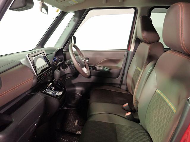 eKクロススペース T 禁煙/ターボ車/社外ナビ(CD・DVD・BT接続)/フルセグTV/バックカメラ/ETC/LEDヘッドライト/パーキングセンサー/シートヒーター/左パワースライド/エマージェンシーブレーキ/純正15AW(23枚目)