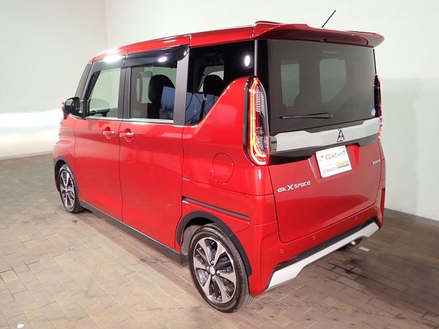 eKクロススペース T 禁煙/ターボ車/社外ナビ(CD・DVD・BT接続)/フルセグTV/バックカメラ/ETC/LEDヘッドライト/パーキングセンサー/シートヒーター/左パワースライド/エマージェンシーブレーキ/純正15AW(30枚目)