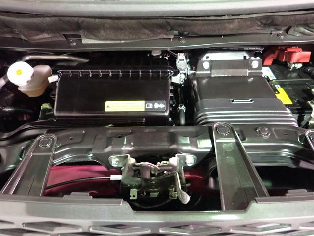 eKクロススペース T 禁煙/ターボ車/社外ナビ(CD・DVD・BT接続)/フルセグTV/バックカメラ/ETC/LEDヘッドライト/パーキングセンサー/シートヒーター/左パワースライド/エマージェンシーブレーキ/純正15AW(33枚目)