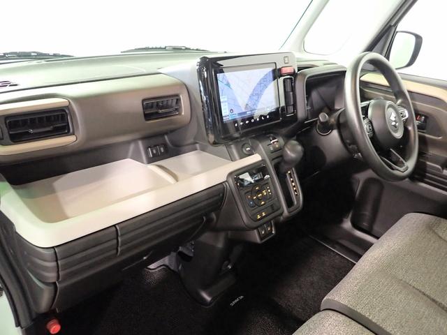 スペーシア ハイブリッドＸ　セーフティプラスパッケージ／デュアルカメラブレーキサポート／純正９インチナビ／フルセグ／全方位カメラ／ＬＥＤヘッドライト／パーキングセンサー／シートヒーター／両側パワースライド／アダプティブクルーズＣ（23枚目）