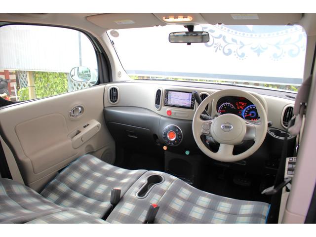 キューブ １５Ｘ　Ｖセレクション　マイキューブ　ロルブーインテリア／ワンオーナー／ツートンカラー／ホワイトルーフ／フルセグＳＤナビ／Ｂｌｕｅｔｏｏｔｈ／バックカメラ／ＥＴＣ（14枚目）