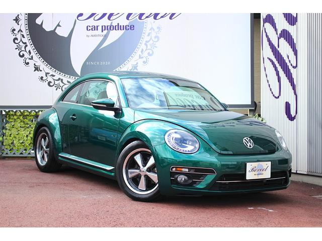 ザ・ビートル デザイン 【ベージュインテリア/本革シート/アロイホイール】【フルセグSDナビ/ブルートゥース/バックカメラ】【前後ドラレコ/ETC/スマートキー】【シートヒーター/オートエアコン/パドルシフト】(2枚目)