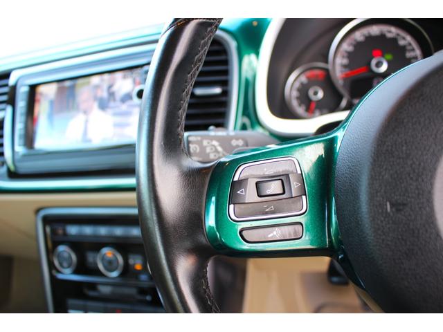 ザ・ビートル デザイン 【ベージュインテリア/本革シート/アロイホイール】【フルセグSDナビ/ブルートゥース/バックカメラ】【前後ドラレコ/ETC/スマートキー】【シートヒーター/オートエアコン/パドルシフト】(23枚目)