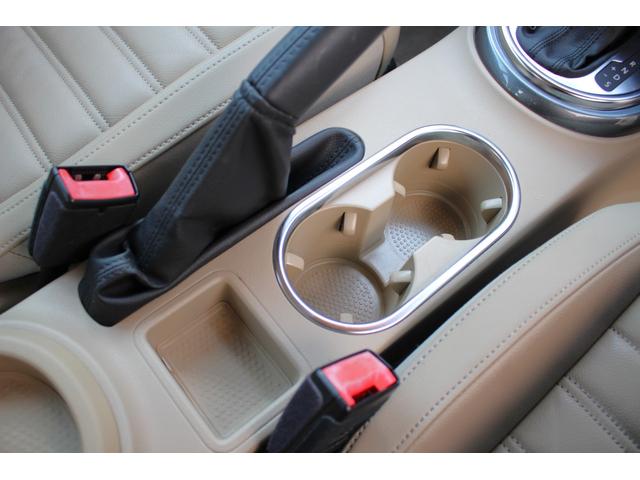 ザ・ビートル デザイン 【ベージュインテリア/本革シート/アロイホイール】【フルセグSDナビ/ブルートゥース/バックカメラ】【前後ドラレコ/ETC/スマートキー】【シートヒーター/オートエアコン/パドルシフト】(27枚目)