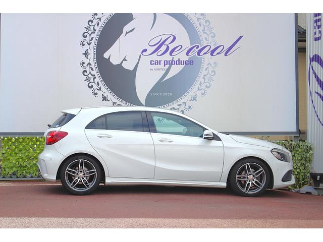 Ａクラス Ａ１８０　スポーツ　【後期／ＡＭＧエアロ／アルミホイール】【スマートキー／レーダーセーフティ／ブラインドスポットＭ】【ナビ／ＴＶ／Ｂｌｕｅｔｏｏｔｈ／バックカメラ】【シートヒーター／黒ハーフレザーシート】（7枚目）