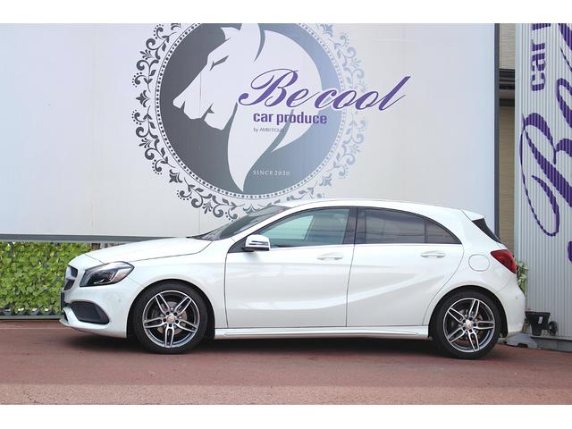 Ａクラス Ａ１８０　スポーツ　【後期／ＡＭＧエアロ／アルミホイール】【スマートキー／レーダーセーフティ／ブラインドスポットＭ】【ナビ／ＴＶ／Ｂｌｕｅｔｏｏｔｈ／バックカメラ】【シートヒーター／黒ハーフレザーシート】（8枚目）