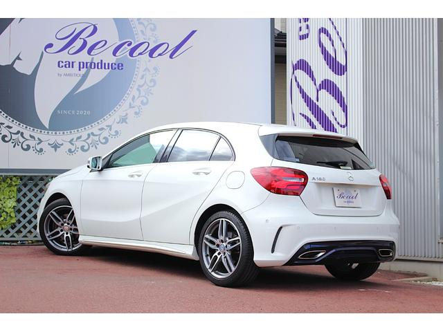 Ａクラス Ａ１８０　スポーツ　【後期／ＡＭＧエアロ／アルミホイール】【スマートキー／レーダーセーフティ／ブラインドスポットＭ】【ナビ／ＴＶ／Ｂｌｕｅｔｏｏｔｈ／バックカメラ】【シートヒーター／黒ハーフレザーシート】（50枚目）