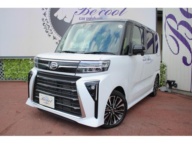 タント カスタムＲＳ　【９型ディスプレイオーディオ／全方位モニター／アダプティブクルーズ】【シートヒーター／ＥＴＣ／Ｂｌｕｅｔｏｏｔｈ／ＨＤＭＩ】【白黒ツートン／ターボ／スマアシ３】（3枚目）