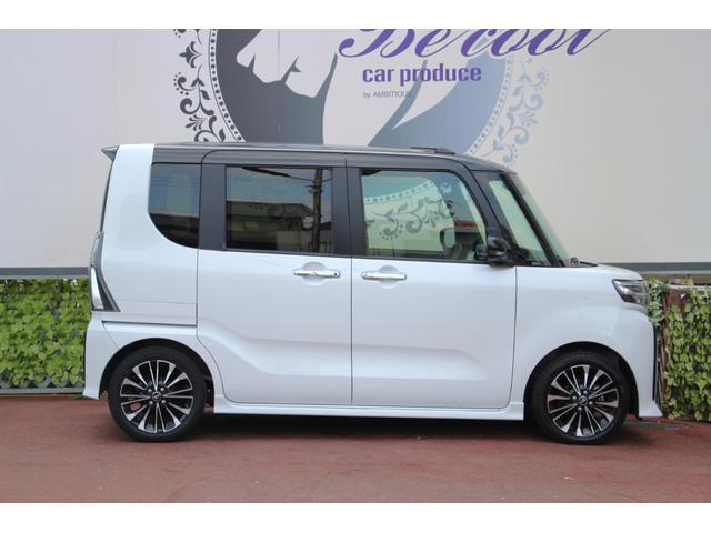 タント カスタムＲＳ　【９型ディスプレイオーディオ／全方位モニター／アダプティブクルーズ】【シートヒーター／ＥＴＣ／Ｂｌｕｅｔｏｏｔｈ／ＨＤＭＩ】【白黒ツートン／ターボ／スマアシ３】（7枚目）