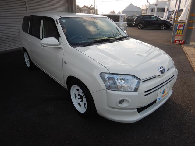 プロボックス ハイブリッドGX ナビTV バックカメラ キーレス ETC トヨタセーフティセンス LowferSportsアブソーバ ローダウン 15インチホイール 純正オプションフロントフォグ ボディー同色バンパー&ドアミラー(22枚目)