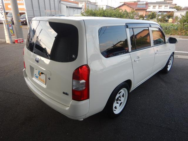 プロボックス ハイブリッドGX ナビTV バックカメラ キーレス ETC トヨタセーフティセンス LowferSportsアブソーバ ローダウン 15インチホイール 純正オプションフロントフォグ ボディー同色バンパー&ドアミラー(24枚目)