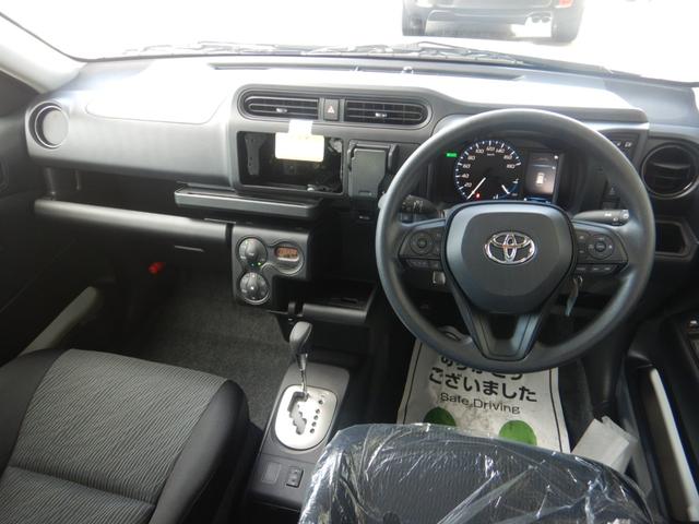 プロボックス ハイブリッドＦ　登録済未使用車　トヨタセーフティセンス　レーダークルーズ　ＬＤＡ　コーナーセンサー　バックカメラ内蔵ルームミラー　カラードバンパー　シートヒーター　キーレス　全席パワーウィンド　ＡＣ１００Ｖ（7枚目）