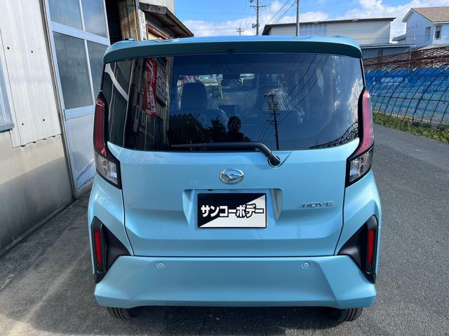 ムーヴ X ーAプラス 届出済み未使用車 両側電動スライドドア バックカメラ ステアリングスイッチ 16インチリヤスピーカー オートエアコン スマアシ3 パワステパワーウィンド アイドリングストップ(7枚目)