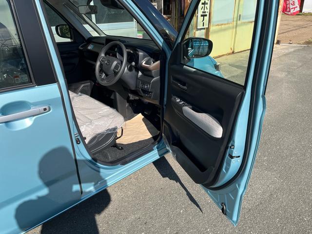 ムーヴ X ーAプラス 届出済み未使用車 両側電動スライドドア バックカメラ ステアリングスイッチ 16インチリヤスピーカー オートエアコン スマアシ3 パワステパワーウィンド アイドリングストップ(18枚目)