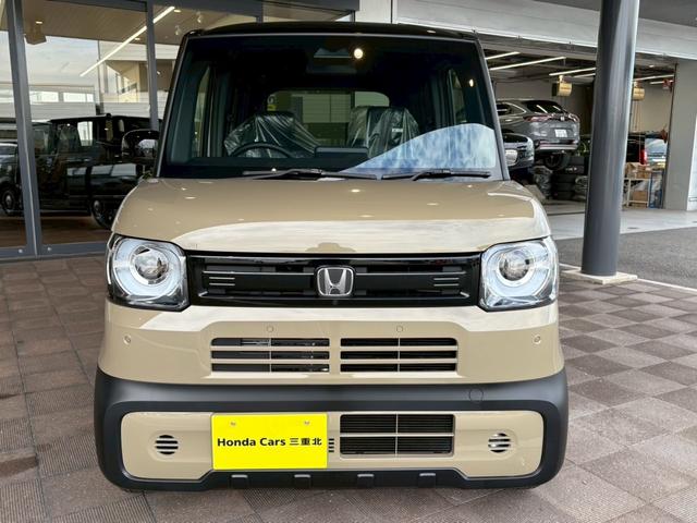 N-BOXジョイ ターボ 2トーンカラー ホンダセンシング 新車未登録 両側電動スライドドア シートヒーター(7枚目)