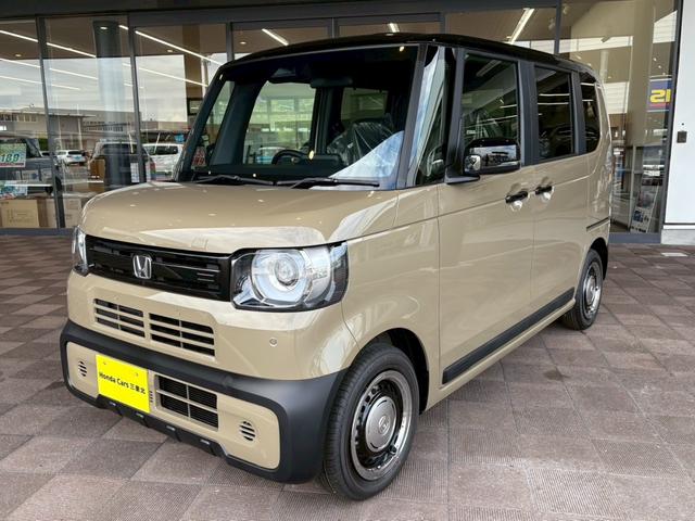 N-BOXジョイ ターボ 2トーンカラー ホンダセンシング 新車未登録 両側電動スライドドア シートヒーター(8枚目)