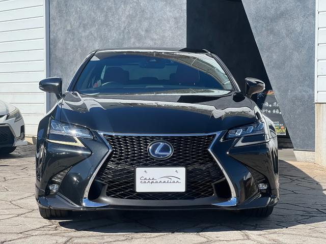 ＧＳ ＧＳ３００ｈ　Ｆスポーツ　ＴＲＤマフラー　リヤスポイラー　純正ナビ　バックカメラ　レッドレザーシート　シートヒーター　ビルトインＥＴＣ　純正１９インチアルミホイール　クルーズコントロール　ＬＥＤヘッド　テレビ　　レーンアシスト（9枚目）