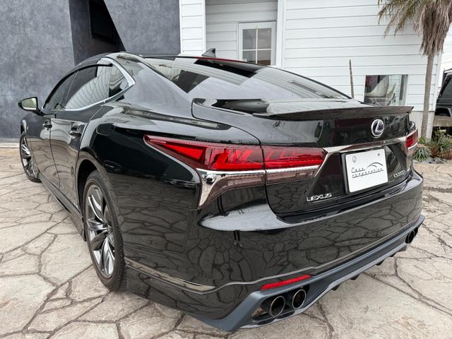 LS LS500h Fスポーツ 4WD サンルーフ TRDエアロF/S/R TRDマフラー デジタルインナーミラー パノラミックビューモニター ブラインドスポットモニター ヘッドアップディスプレイ パワートランク 純正ナビ ETC(24枚目)