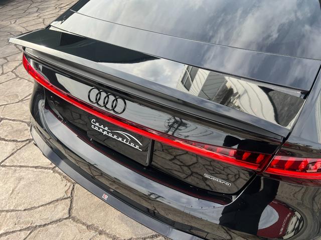 Ａ７スポーツバック ４５ＴＦＳＩクワトロ　Ｓラインパッケージ　マイナーチェンジ後後期モデル　マクストンデザインエアロ　サラウンドビューモニター　バーチャルコックピット　黒レザーシート　シートヒーター　パワーバックドア　純正２０インチＡＷ　電動リヤウィング（76枚目）