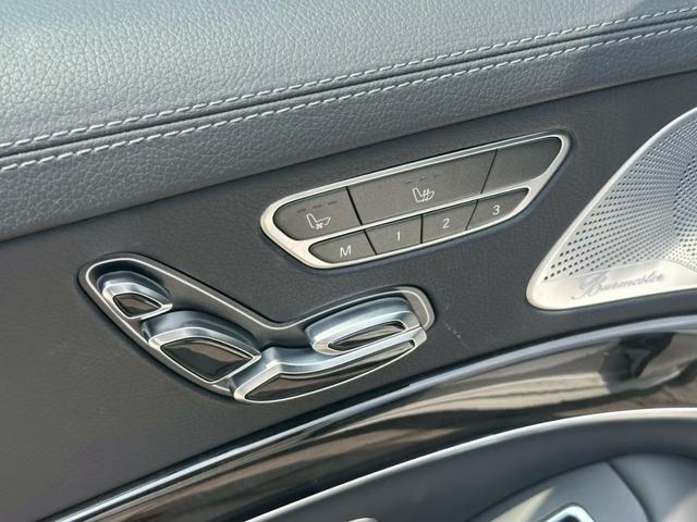 Sクラス S450エクスクルーシブ AMGライン プラス パノラミックスライディングルーフ ブルメスターサウンド ブラックレザーシート シートヒーター/ベンチレーション ヘッドアップディスプレイ レーダーセーフティPKG 全周囲カメラ 社外21インチアルミ(59枚目)
