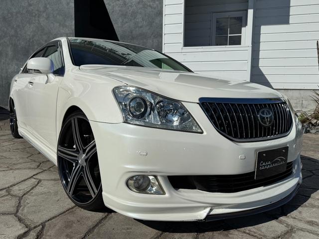 クラウンマジェスタ Gタイプ サンルーフ WALDエアロ&21インチAW ジャンクションマフラー Bremboキャリパー エアサス シートベンチレーション フォグランプ イージークルーザードア クルーズコントロール ETC(10枚目)