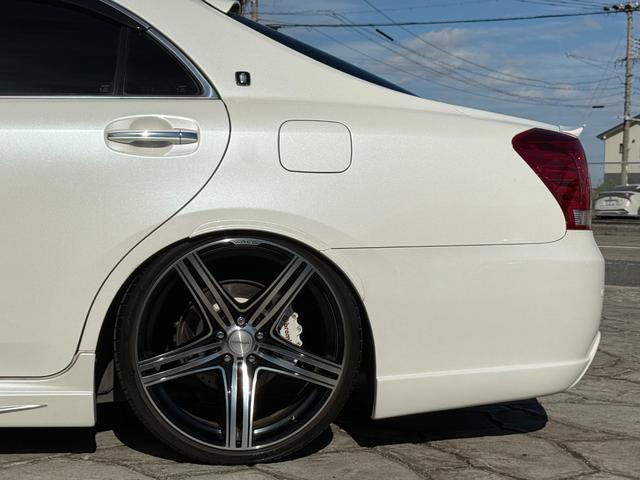 クラウンマジェスタ Gタイプ サンルーフ WALDエアロ&21インチAW ジャンクションマフラー Bremboキャリパー エアサス シートベンチレーション フォグランプ イージークルーザードア クルーズコントロール ETC(31枚目)