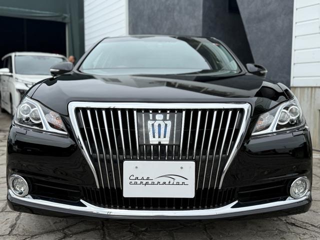 クラウンマジェスタ Fバージョン トヨタセーフティセンス 全席シートヒーター/前席シートエアコン 純正17インチAW ブラインドスポットモニター 純正ナビ バックカメラ クルーズコントロール パワーシート LEDヘッド&フォグ ETC(9枚目)