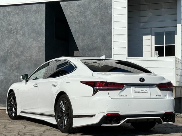 ＬＳ ＬＳ５００　Ｆスポーツ　サンルーフ　ＴＲＤエアロ＆マフラー　デジタルインナーミラー　パノラミックビューモニター　ＨＵＤ　純正２０インチＡＷ　セーフティシステム　シートヒーター／エアコン　　パワーバックドア　ＥＴＣ２．０（22枚目）