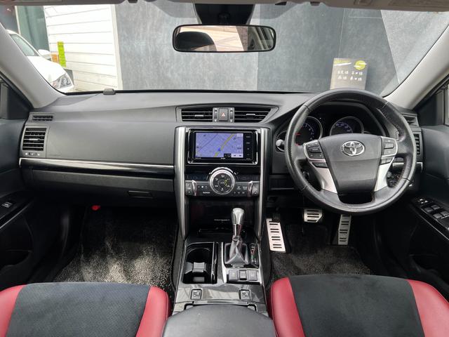 マークX 250RDS 新品マルチフォルケッタ20インチAW 新品BLITZ車高調 黒/赤レザーシート ECLIPSEナビ シートヒーター LEDヘッドライト バックカメラ フルセグTV クルーズコントロール ETC(31枚目)