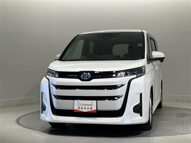 ノア ハイブリッドＧ　ナビ＆ＴＶ　Ｗエアコン　カラーバックモニター　アルミホイール　盗難防止装置　クルコン　キーレス　スマートキ－　フルセグテレビ　両側電動ドア　ＬＥＤライト　ＴＳＳ　オートエアコン　ＤＶＤ再生　３列シート（2枚目）