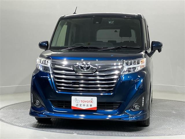 ルーミー カスタムＧ－Ｔ　助手席エアバック　両側オートスライドドア　スマートキープッシュスタート　ＬＥＤライト　１オーナー　横滑り防止機能　クルコン　ＥＴＣ付　アルミホイール　キーレス　ナビ＆ＴＶ　エアバッグ　オートエアコン（2枚目）
