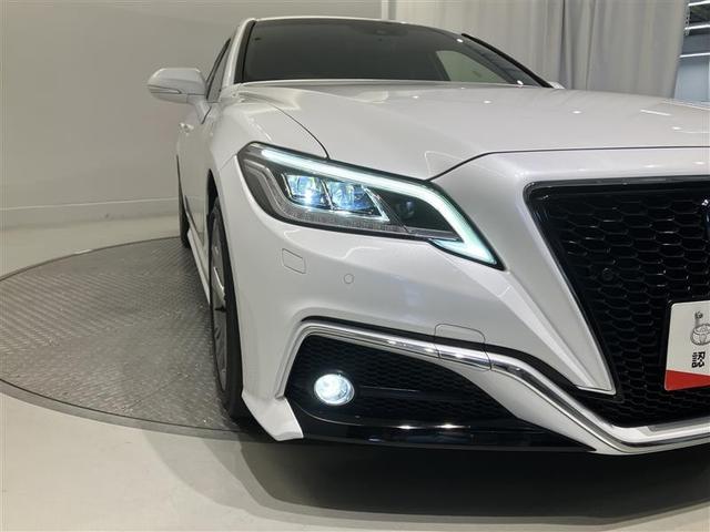 クラウンハイブリッド ＲＳ　ワンオーナー車　ＬＥＤヘッドライト　クルコン　スマートエントリー　Ｂカメラ　カーテンエアバッグ　横滑り防止　ＥＴＣ　ＴＶナビ　アルミ　メモリーナビ　ＡＢＳ　ＰＷ　ＡＡＣ　エアバッグ　パワステ（9枚目）