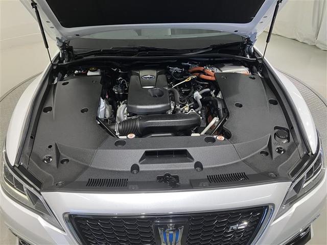クラウンハイブリッド ＲＳ　ワンオーナー車　ＬＥＤヘッドライト　クルコン　スマートエントリー　Ｂカメラ　カーテンエアバッグ　横滑り防止　ＥＴＣ　ＴＶナビ　アルミ　メモリーナビ　ＡＢＳ　ＰＷ　ＡＡＣ　エアバッグ　パワステ（10枚目）