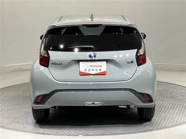 アクア X 踏み間違い防止 100V イモビ ナビ LEDヘッドライト スマートキー 横滑り防止機能 キーレスエントリー オートクルーズ オートエアコン 元試乗車 ETC カーテンエアバッグ DVD再生 ABS(35枚目)