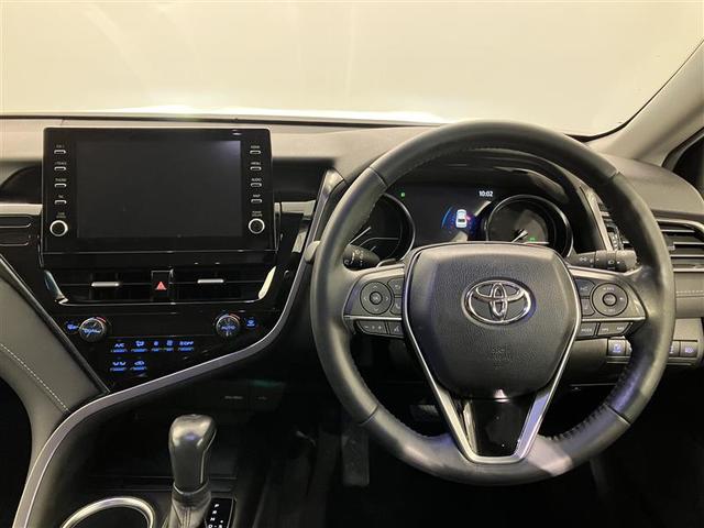 カムリ ＷＳレザーパッケージ　ワンオーナ　本革シ　地デジＴＶ　クルーズコントロール　アルミホイール　スマートキープッシュスタート　ナビ・ＴＶ　サイドカーテンエアバック　ＥＴＣ付き　パワーシート　デュアルエアバッグ　エアコン　ＡＢＳ（5枚目）