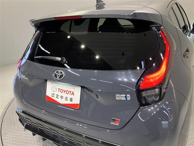 アクア ＧＲスポーツ　スマートキー＆プッシュスタート　ＬＥＤライト　衝突軽減ブレーキ　地デジ　ワンオーナー車　クルコン　メモリナビ　横滑り防止装置　オートエアコン　キーレス　ＥＴＣ　アルミホイール　Ｗエアバッグ　ＡＢＳ（36枚目）