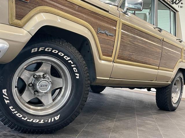 ベースグレード　１９８９年モデル　ワゴニアＳＵＴ　ＢＦＧｏｏｄｒｉｃｈ　１ＤＩＮオーディオ　三角窓　コラムシフト　５．９ＬＶ８エンジン(11枚目)