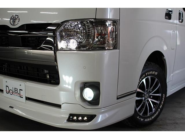 ハイエースバン スーパーＧＬ　ダークプライムＩＩ　６型ｘ４ＷＤｘセ－フティセンスｘモデリスタエアロｘインテリジェントクリアランスソナ－ｘ両側電動スライドｘハ－フレザ－シ－トｘアルパイン１１インチナビｘパノラミックビュ－モニタ－ｘデジタルインナ－ミラ－（2枚目）