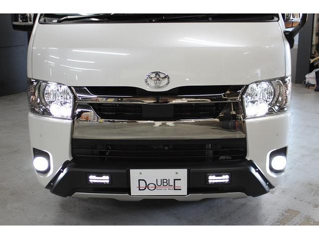 ハイエースバン スーパーGL ダークプライムII 6型x4WDxセ-フティセンスxインテリジェントクリアランスソナーxTRDスポイラーxTRD15AWxアルパイン11インチナビxパノラミックビューモニタxデジタルインナーミラーxハーフレザーx両側電動(52枚目)