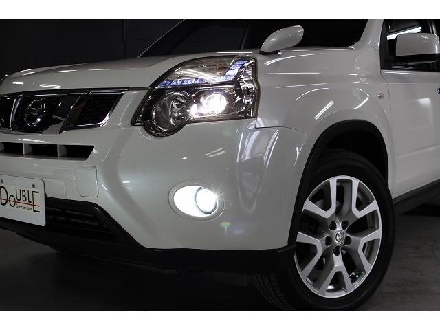 エクストレイル ２０ＧＴ　Ｔ３１後期型ｘ６速マニュアルｘ新品黒革調シートカバーｘナビＴＶｘバックカメラｘＥＴＣｘ純正１８ＡＷｘインテリジェントキーｘキセノンヘッドライトｘ２色切替ＬＥＤフォグｘクルコンｘディーゼルターボｘ４ＷＤ（2枚目）