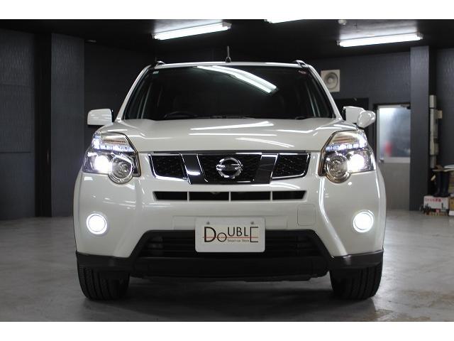 エクストレイル ２０ＧＴ　Ｔ３１後期型ｘ６速マニュアルｘ新品黒革調シートカバーｘナビＴＶｘバックカメラｘＥＴＣｘ純正１８ＡＷｘインテリジェントキーｘキセノンヘッドライトｘ２色切替ＬＥＤフォグｘクルコンｘディーゼルターボｘ４ＷＤ（34枚目）