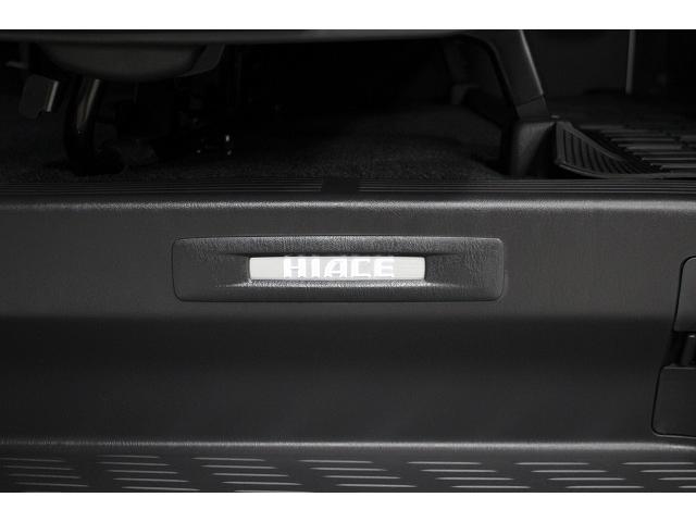 ハイエースバン スーパーＧＬ　ダークプライムＩＩ　７型ｘ４ＷＤｘセ－フティセンスｘインテリジェントクリアランスソナーｘモデリスタエアロｘ純正１５ＡＷｘアルパイン１１インチナビｘパノラミックビューモニタｘデジタルインナーミラーｘハーフレザーｘ両側電動（35枚目）