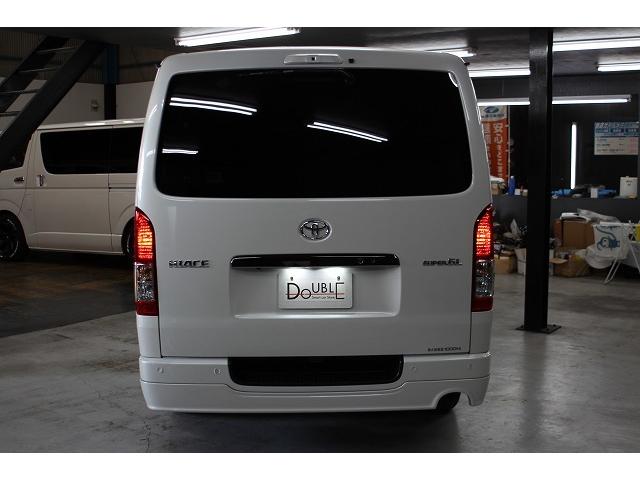 ハイエースバン スーパーＧＬ　ダークプライムＩＩ　７型ｘ４ＷＤｘセ－フティセンスｘインテリジェントクリアランスソナーｘモデリスタエアロｘ純正１５ＡＷｘアルパイン１１インチナビｘパノラミックビューモニタｘデジタルインナーミラーｘハーフレザーｘ両側電動（45枚目）